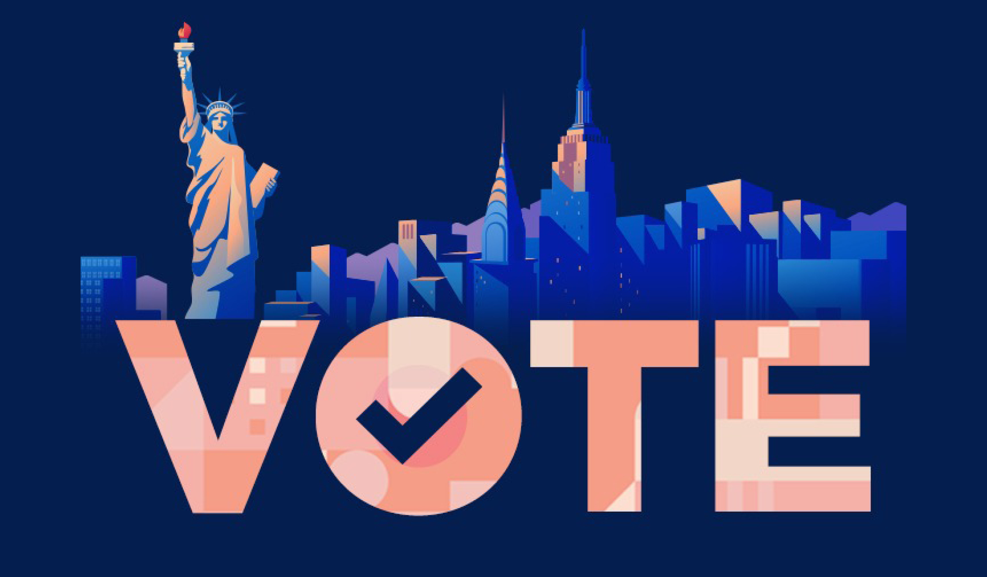 The deadline to register to vote in New York is October 26. Make sure to register so that your voice is heard!