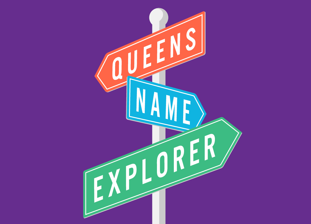 Queens Name Explorer Map