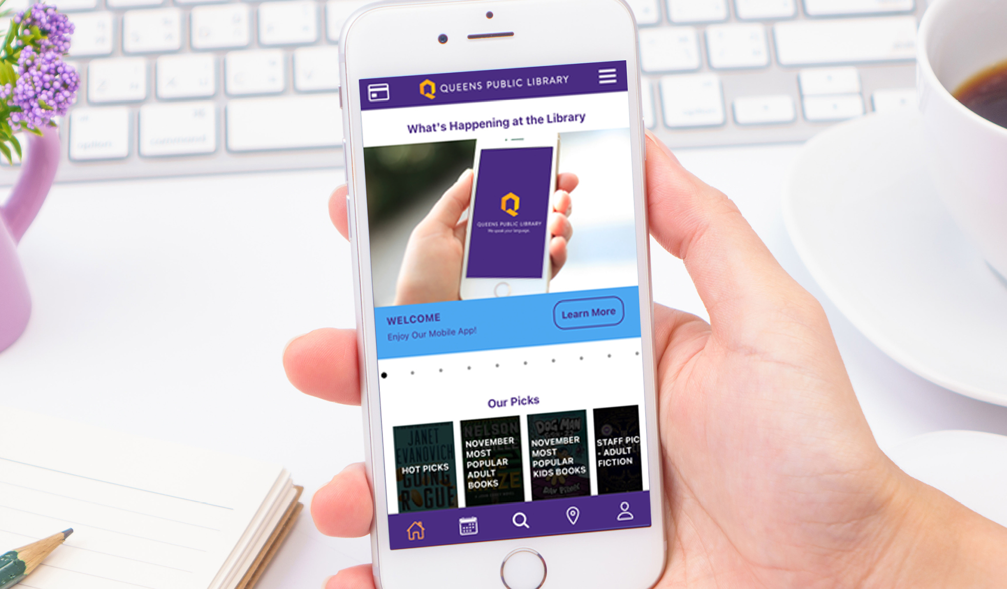 The QPL Mobile App now translates into 96 languages, including English!