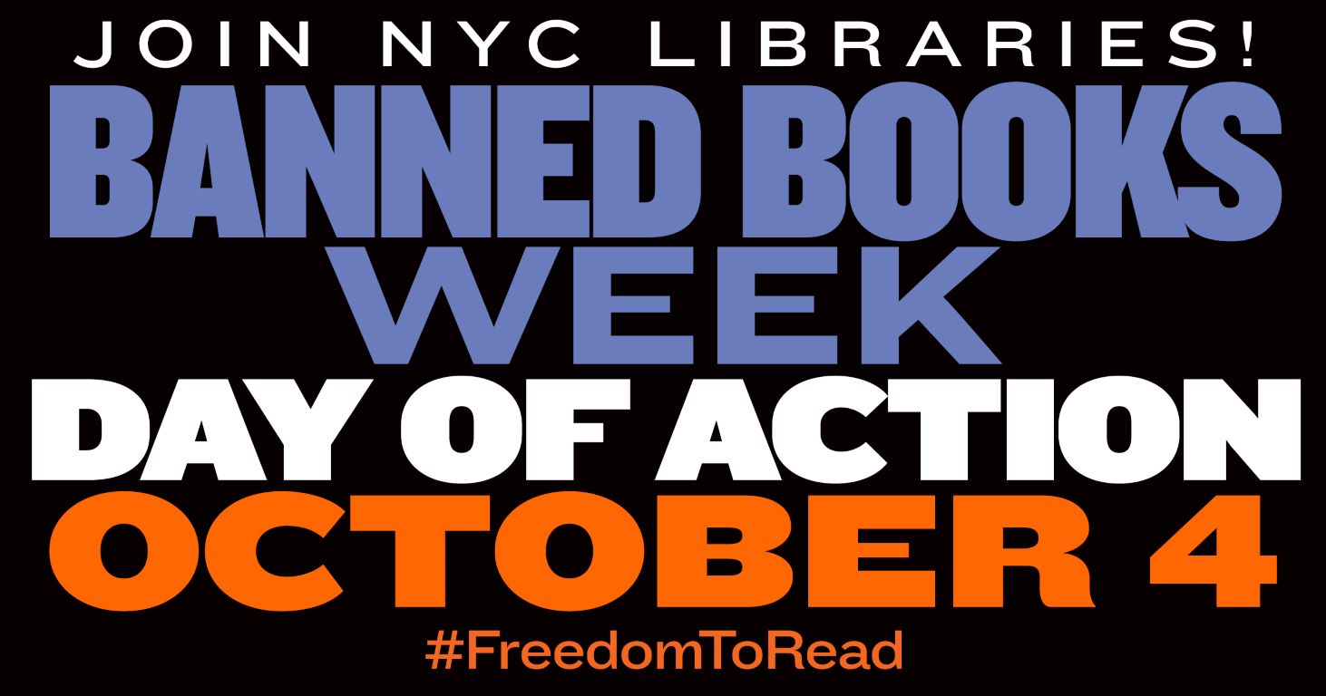 NYC Day of Action: Protect the Freedom to Read!