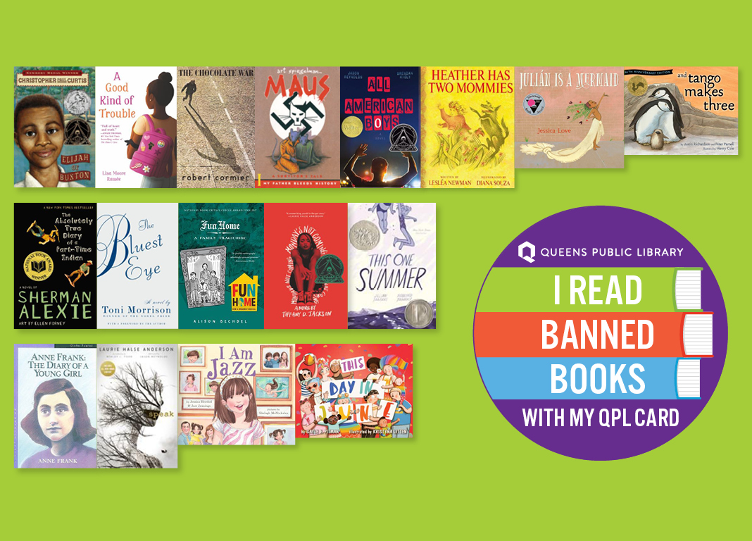 Here are QPL's 100 Most Popular Banned Books!