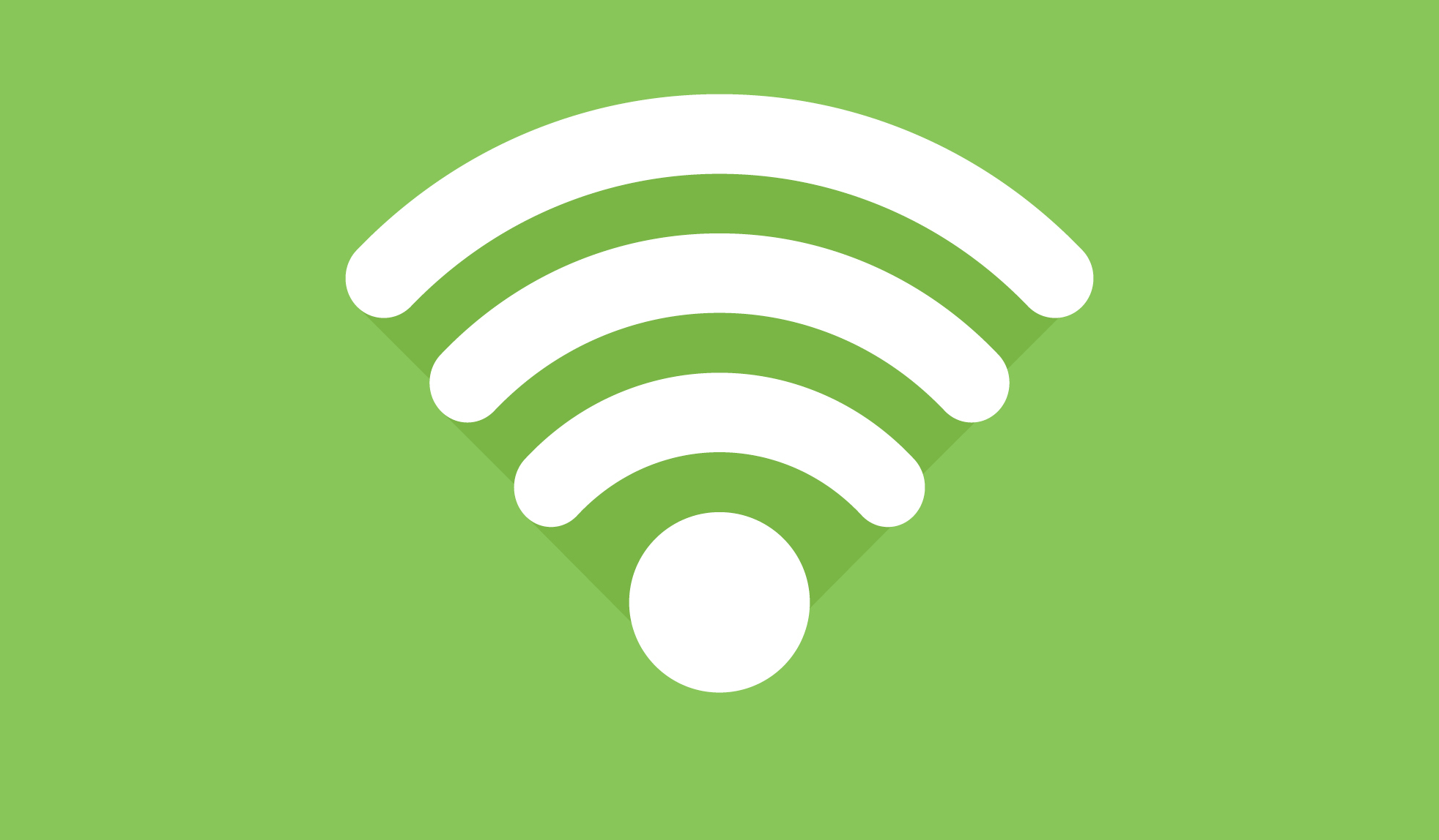 We offer free Wi-Fi, free access to public computers, and free Extended Wi-Fi at the Library.