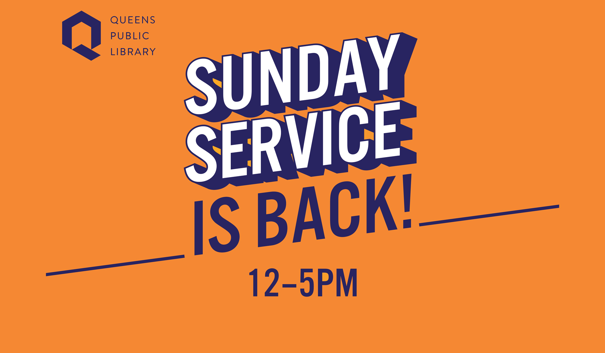 Central Library and Flushing Library are now open on Sundays from 12-5PM.