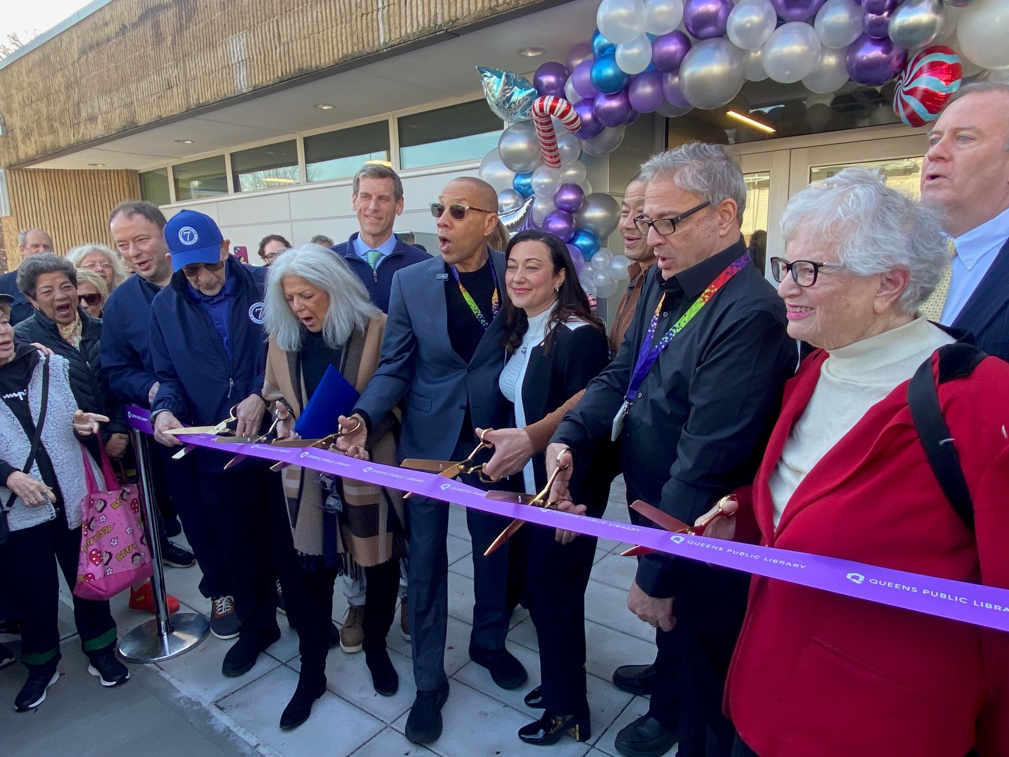 Bay Terrace Ribbon cutting